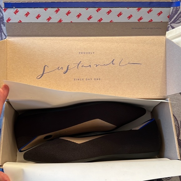 Rothy's Shoes - Rothy’s 10.5 Black Solid The Point and extra set of insoles.